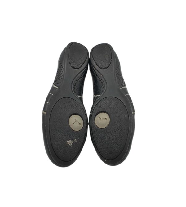Adidasi dama Puma 38, imitatie de piele, negru - imagine 5