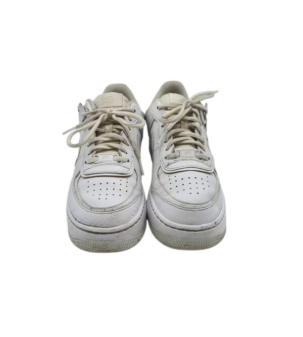 Adidasi dama Nike 38, piele, imitatie de piele, alb - imagine 3