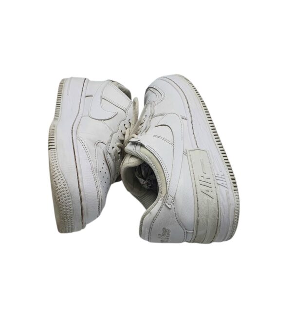 Adidasi dama Nike 38, piele, imitatie de piele, alb - imagine 4