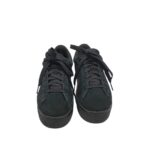 Adidasi dama Puma 37, piele intoarsa, imitatie de piele, negru - imagine 3