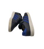 Adidasi copii Adidas 38, imitatie de piele, albastru - imagine 4