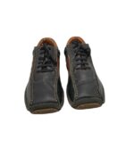 Pantofi barbati Memphis 46, piele, negru maro - imagine 3