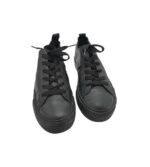 Tenisi barbati Primark 40, imitatie de piele, negru - imagine 3