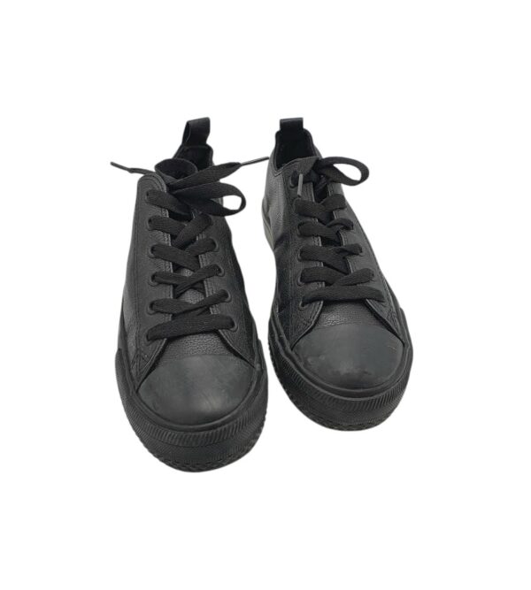 Tenisi barbati Primark 40, imitatie de piele, negru - imagine 3