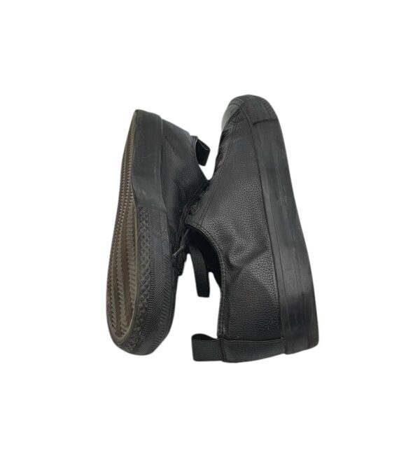 Tenisi barbati Primark 40, imitatie de piele, negru - imagine 4