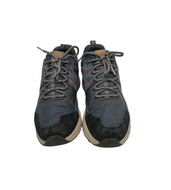 Adidasi barbati Skechers 42, piele intoarsa, material textil, albastru - imagine 3
