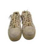 Adidasi barbati Mistral 46, piele intoarsa, material textil, bej - imagine 3