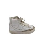 Adidasi copii Nike 31, piele, alb