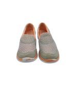 Espadrile dama Venice 40, material textil, gri - imagine 3