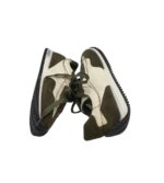 Adidasi barbati 40, material textil, alb verde - imagine 4