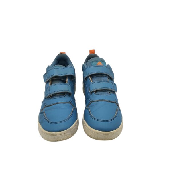 Adidasi copii Adidas 35, imitatie de piele, albastru - imagine 3
