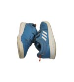 Adidasi copii Adidas 35, imitatie de piele, albastru - imagine 4
