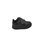 Adidasi copii Adidas 24, imitatie de piele, negru