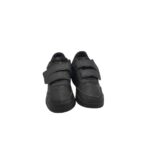 Adidasi copii Adidas 24, imitatie de piele, negru - imagine 3