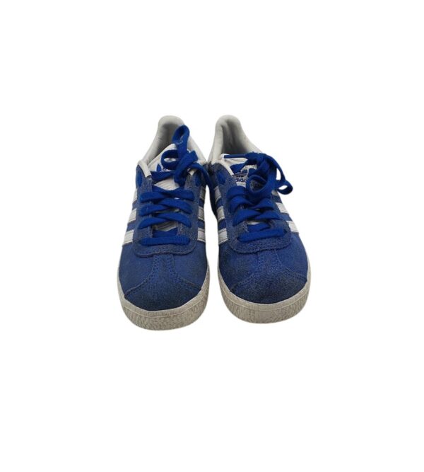 Adidasi copii Adidas 29, piele intoarsa, albastru - imagine 3