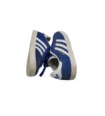 Adidasi copii Adidas 29, piele intoarsa, albastru - imagine 4