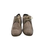 Pantofi barbati Gareder 40, material textil, gri - imagine 3