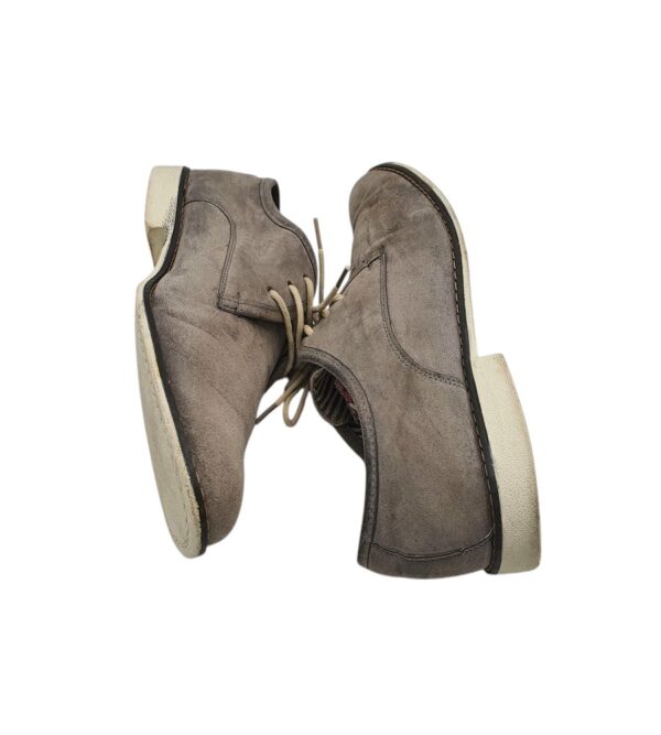 Pantofi barbati Gareder 40, material textil, gri - imagine 4