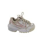 Adidasi dama FIla 37, piele, imitatie de piele, alb - imagine 2