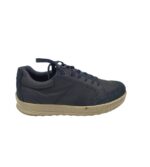Adidasi barbati Ecco 45, piele, piele intoarsa, bleumarin
