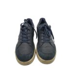 Adidasi barbati Ecco 45, piele, piele intoarsa, bleumarin - imagine 3