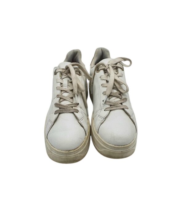 Adidasi dama River Island 39, imitatie de piele, alb - imagine 3