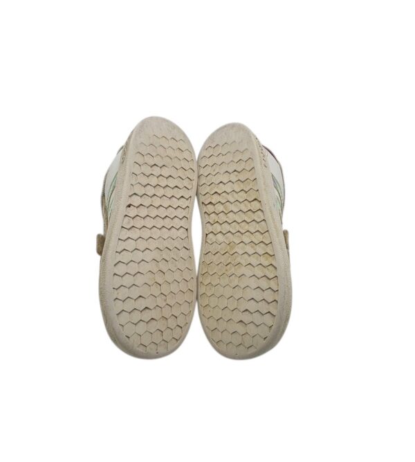 Adidasi copii Adidas 21, imitatie de piele, alb - imagine 5