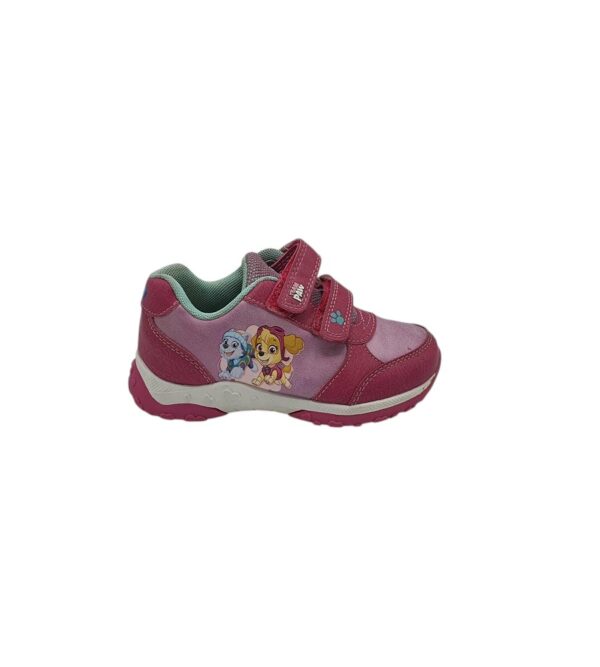 Adidasi copii 28, imitatie de piele, roz mov - imagine 1