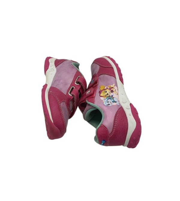 Adidasi copii 28, imitatie de piele, roz mov - imagine 4