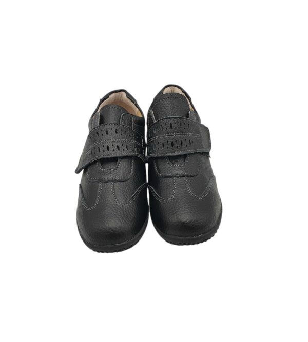 Adidasi dama Bulevard 37, piele, negru - imagine 3