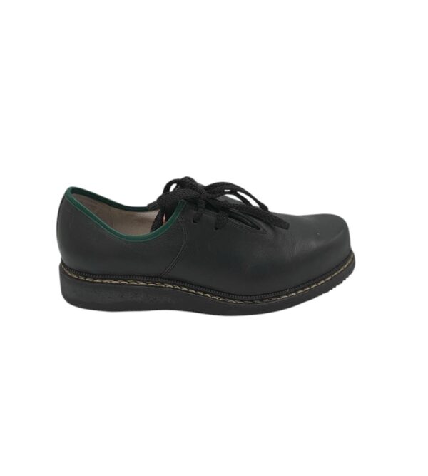 Pantofi barbati Juregenaht 44, piele, negru - imagine 1