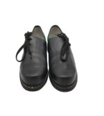 Pantofi barbati Juregenaht 44, piele, negru - imagine 3