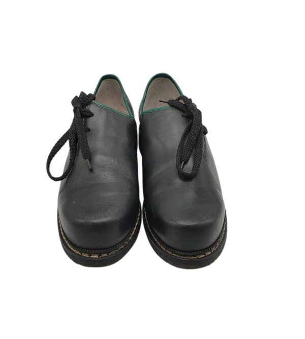Pantofi barbati Juregenaht 44, piele, negru - imagine 3