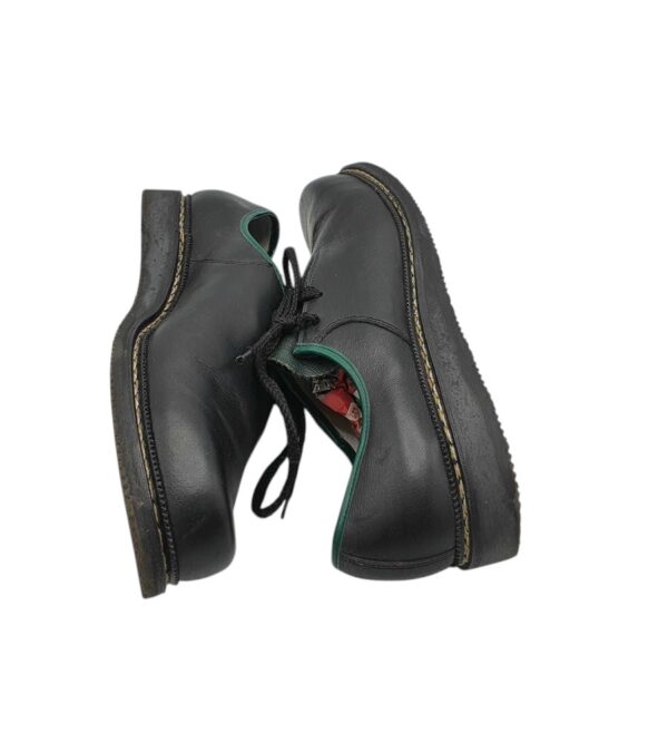 Pantofi barbati Juregenaht 44, piele, negru - imagine 4