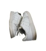 Adidasi barbati Adidas 43, piele, imitatie de piele, alb - imagine 4