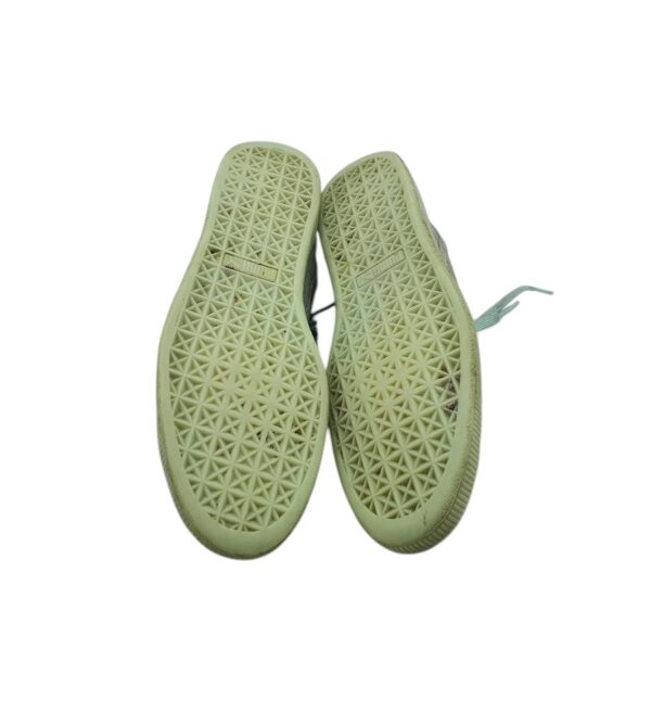 Adidasi barbati Puma 39, piele intoarsa, gri - imagine 5