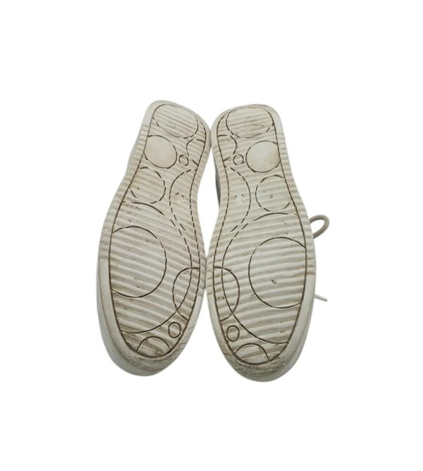 Adidasi dama 39, imitatie de piele, alb - imagine 5