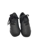 Adidasi barbati Adidas 40, material textil, imitatie de piele, negru - imagine 3