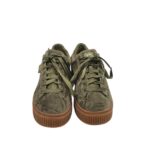 Adidasi barbati Puma 40,5 ,material textil, kaki - imagine 3