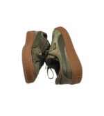 Adidasi barbati Puma 40,5 ,material textil, kaki - imagine 4