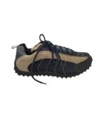 Adidasi barbati 46, piele intoarsa, material textil, negru
