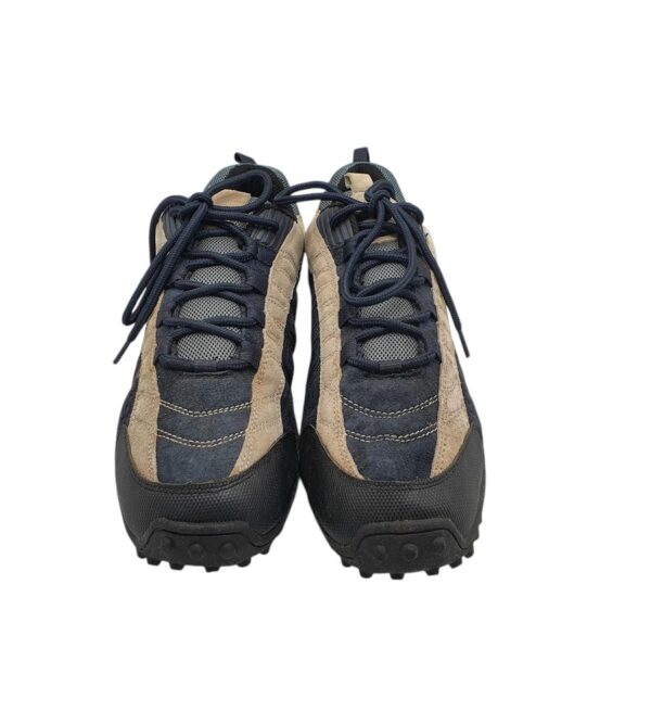 Adidasi barbati 46, piele intoarsa, material textil, negru - imagine 3
