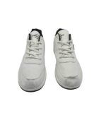 Adidasi barbati Fashion 44, imitatie de piele, alb - imagine 3