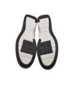 Adidasi barbati Fashion 44, imitatie de piele, alb - imagine 5