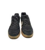 Adidasi barbati Nike 42, piele intoarsa, negru - imagine 3
