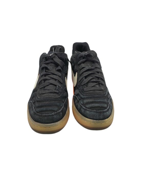 Adidasi barbati Nike 42, piele intoarsa, negru - imagine 3