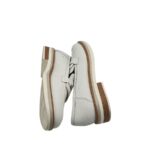 Mocasini dama 39, piele, alb - imagine 4