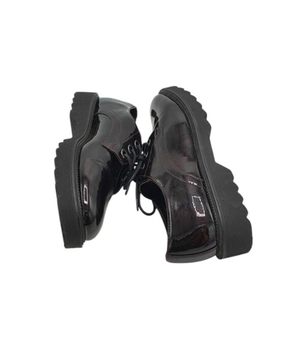 Pantofi dama Graceland 37, imitatie de piele, negru - imagine 4