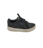 Adidasi dama Puma 38, piele, imitatie de piele, negru
