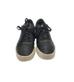 Adidasi dama Puma 38, piele, imitatie de piele, negru - imagine 3